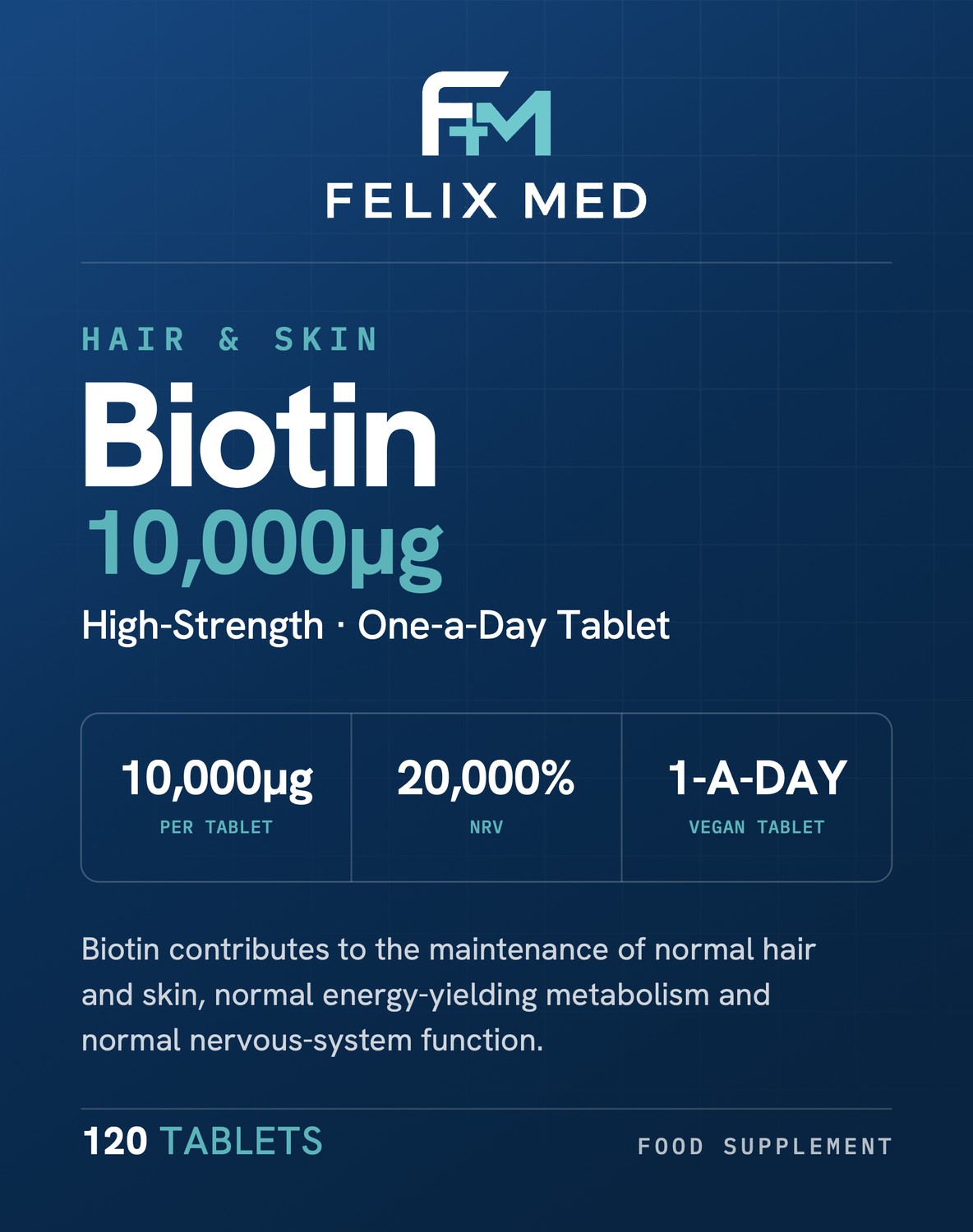 biotin 10000µg 120 tablets biotin 10000µg 120 tablets