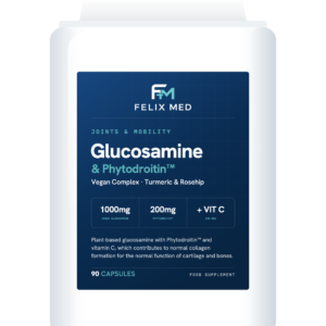 vegan glucosamine & phytodroitin complex 90 capsules