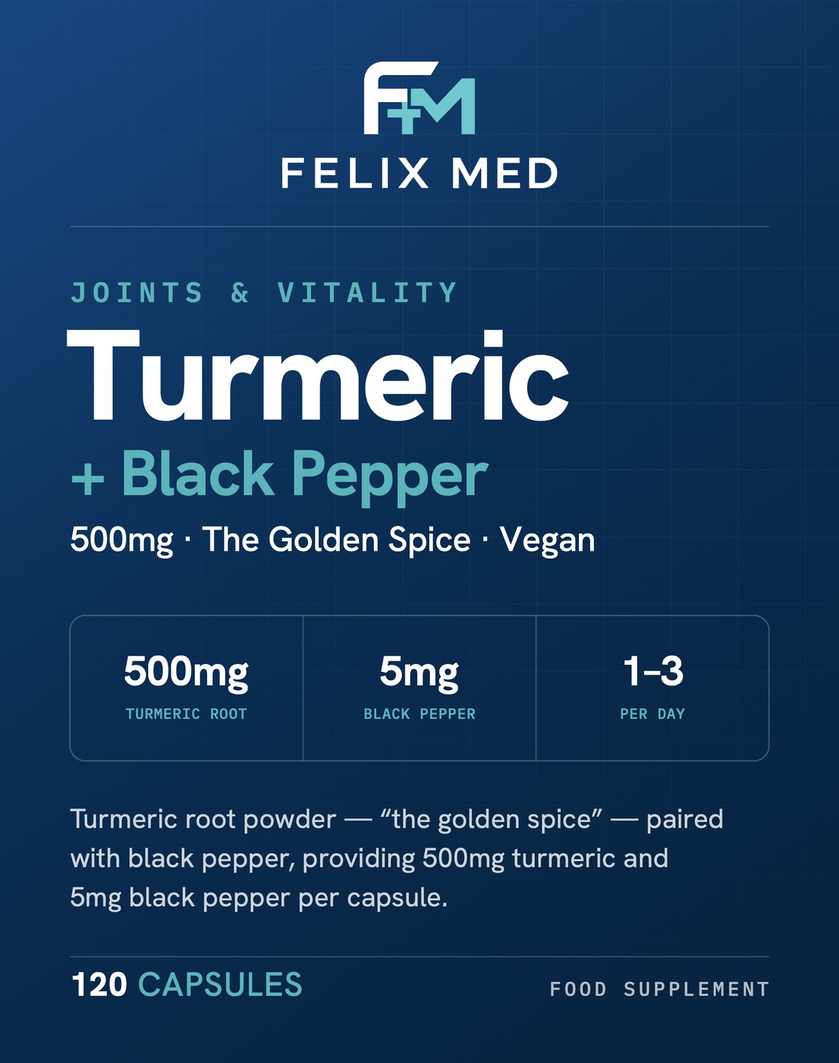 turmeric 500mg with black pepper 120 capsules turmeric 500mg with black pepper 120 capsules