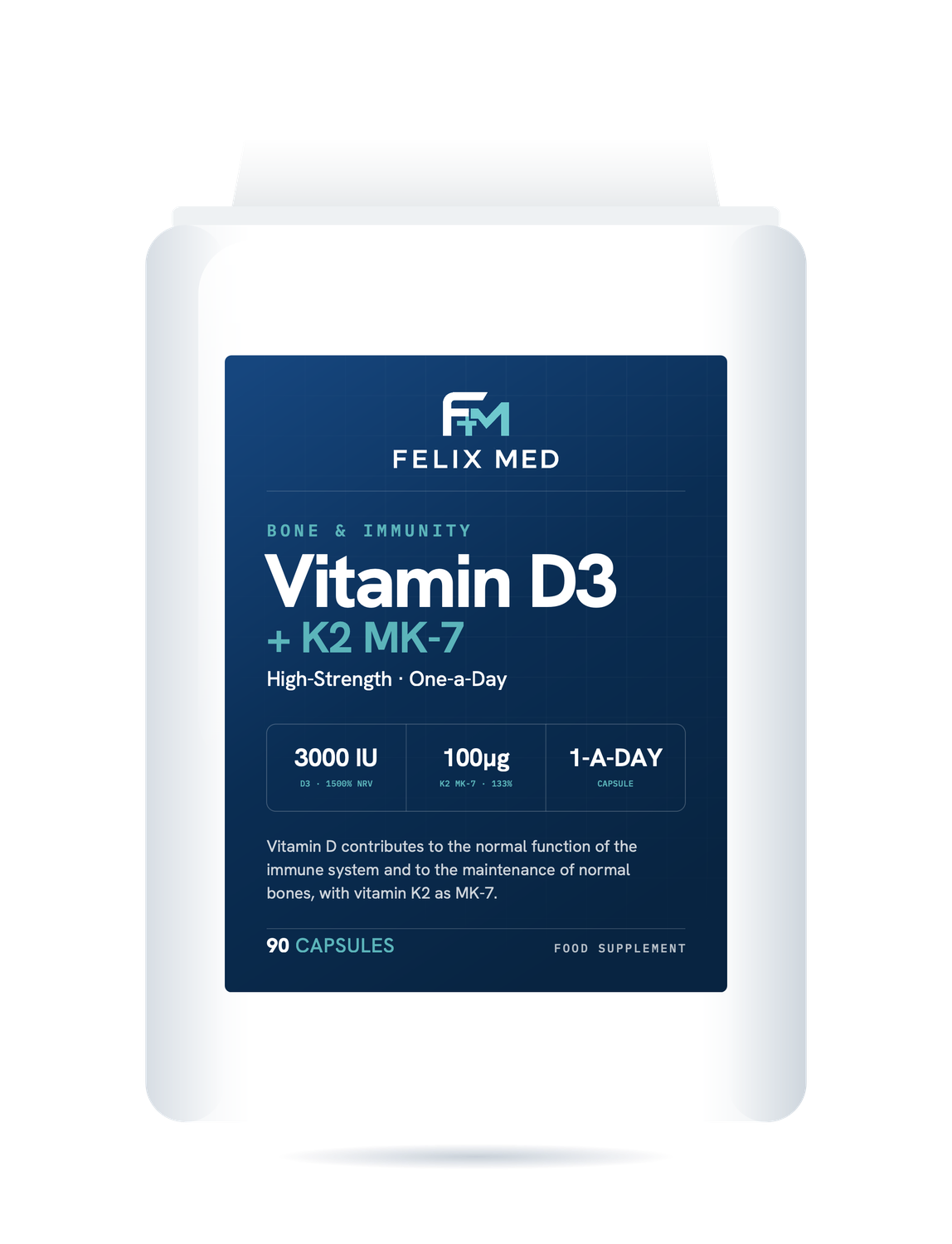 vitamin d3 3000 iu & k2 100ug mk7 90 capsules vitamin d3 3000 iu & k2 100ug mk7 90 capsules