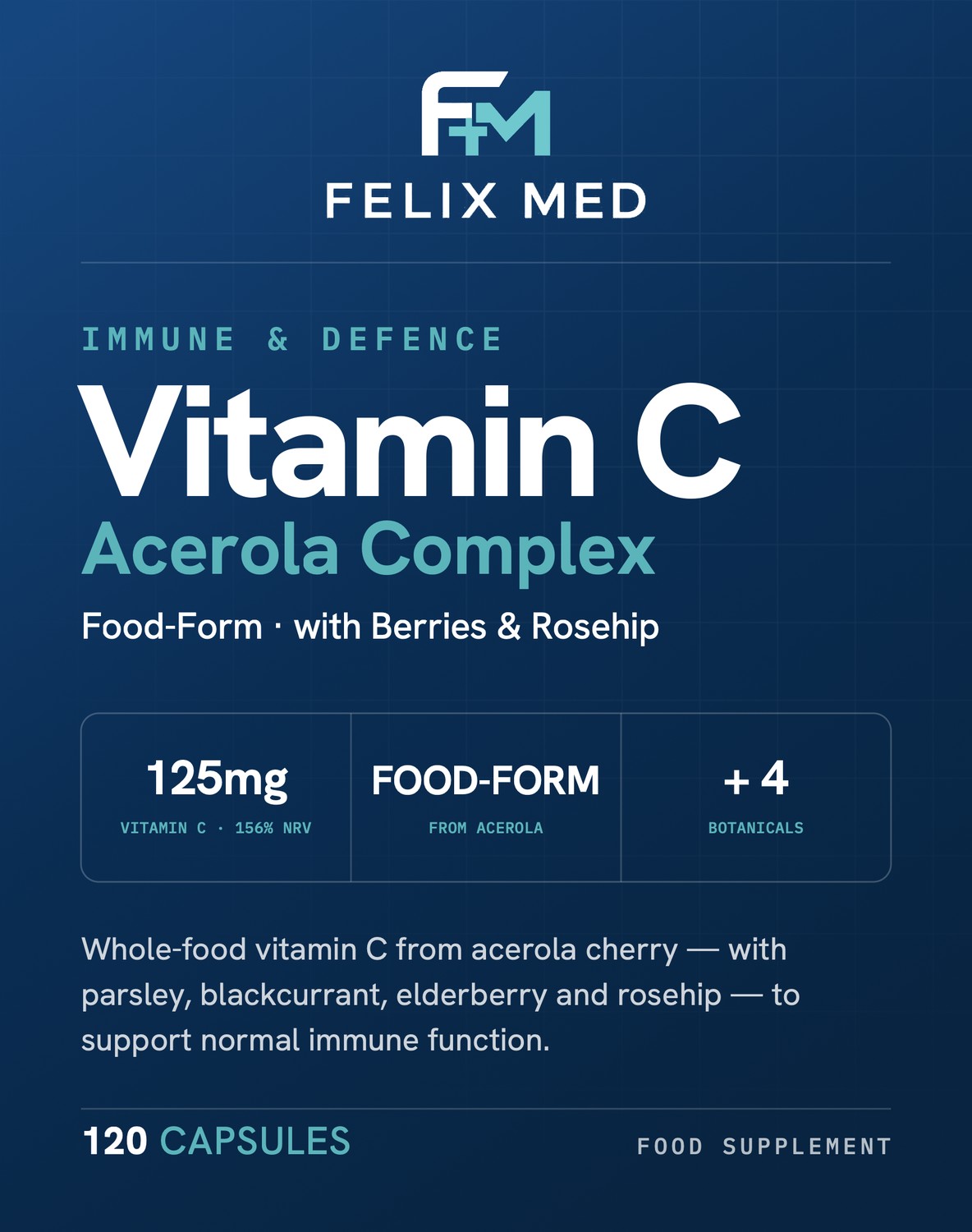vitamin c acerola immune complex 120 capsules vitamin c acerola immune complex 120 capsules