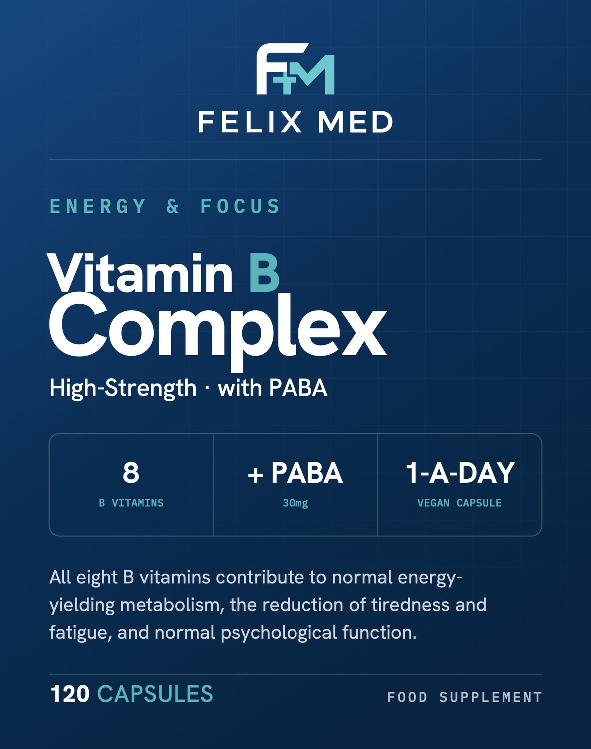 vitamin b complex daily 120 capsules vitamin b complex daily 120 capsules