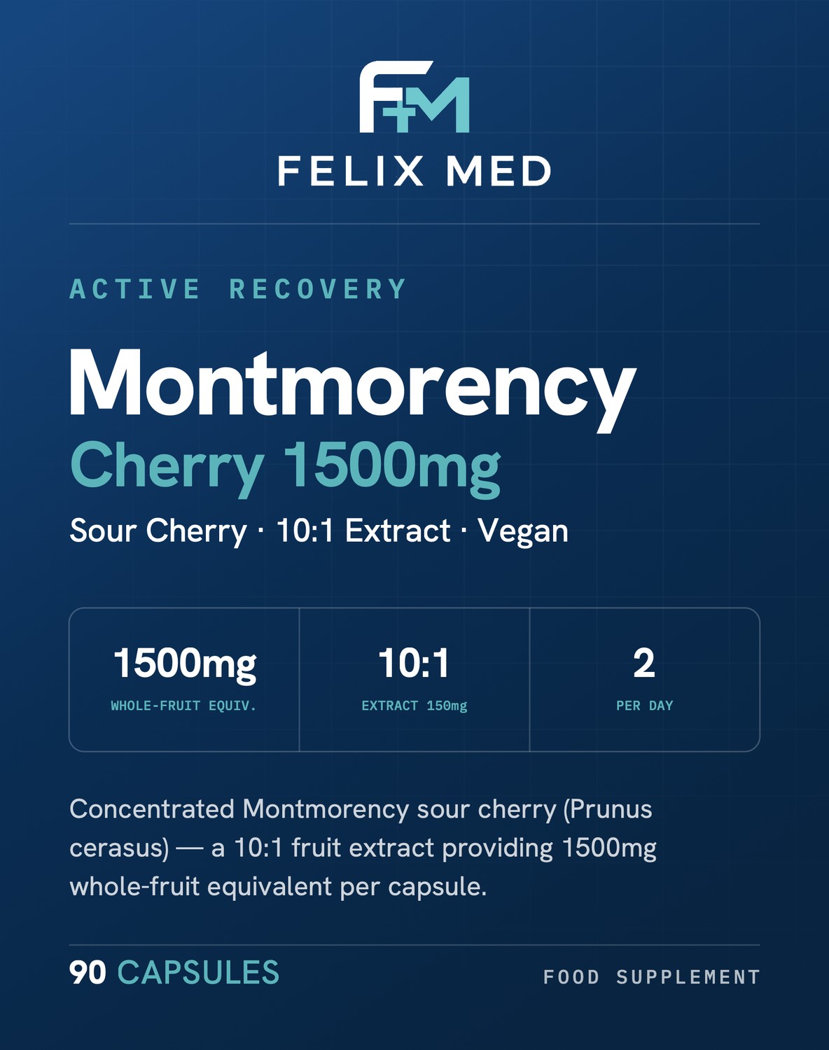montmorency cherry 1500mg 90 capsules montmorency cherry 1500mg 90 capsules